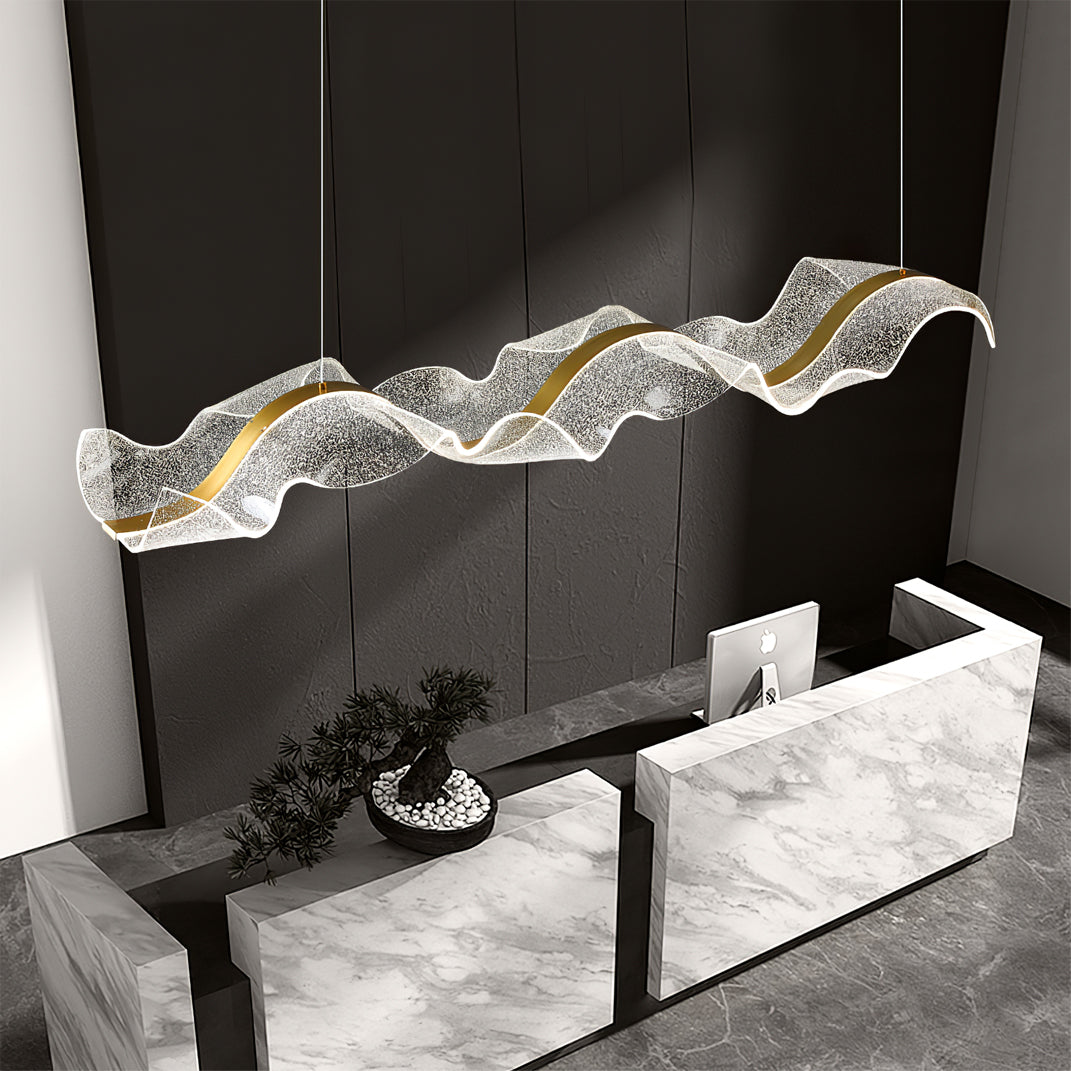 WINTHORPE CRYSTAL TEARDROP CEILING LIGHT