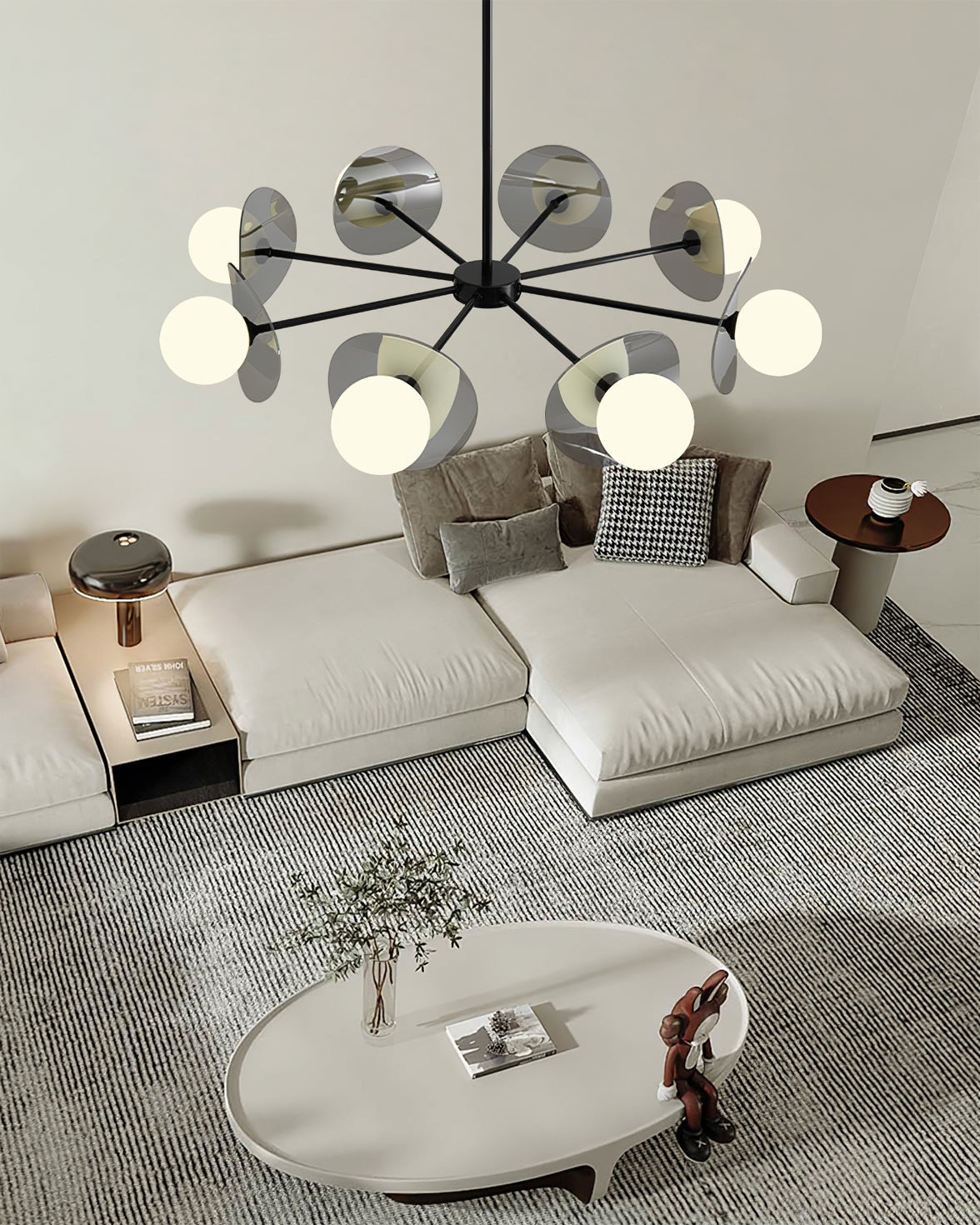 VANDERBILT CRYSTAL LUSTRE CHANDELIER