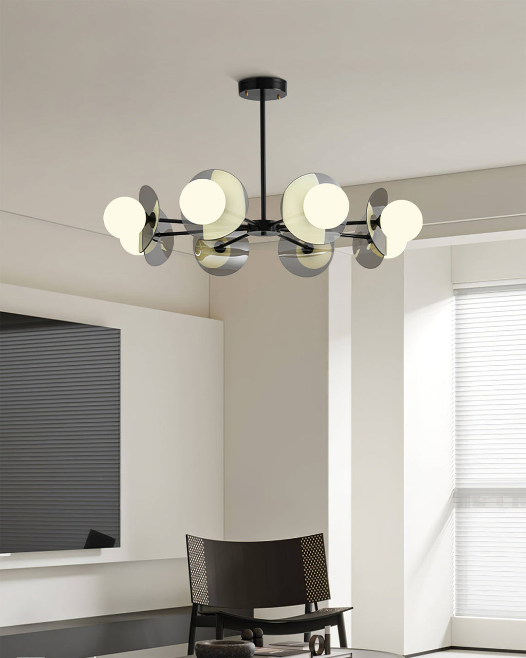 VANDERBILT CRYSTAL LUSTRE CHANDELIER
