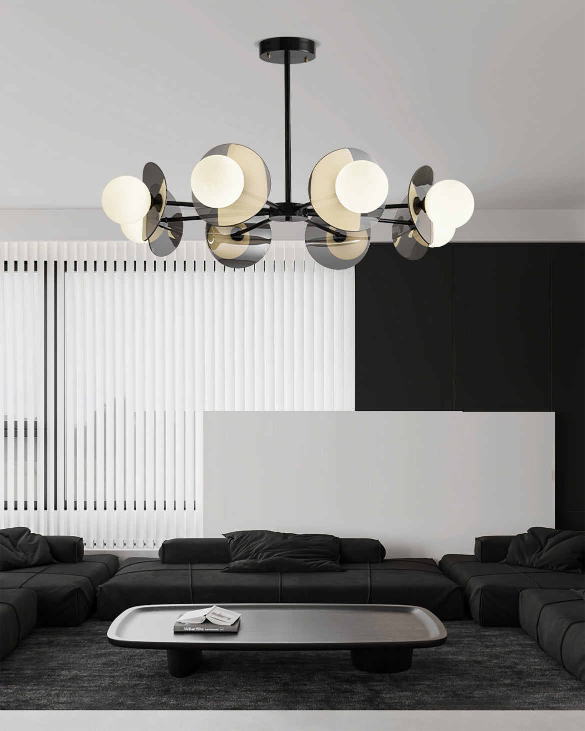VANDERBILT CRYSTAL LUSTRE CHANDELIER