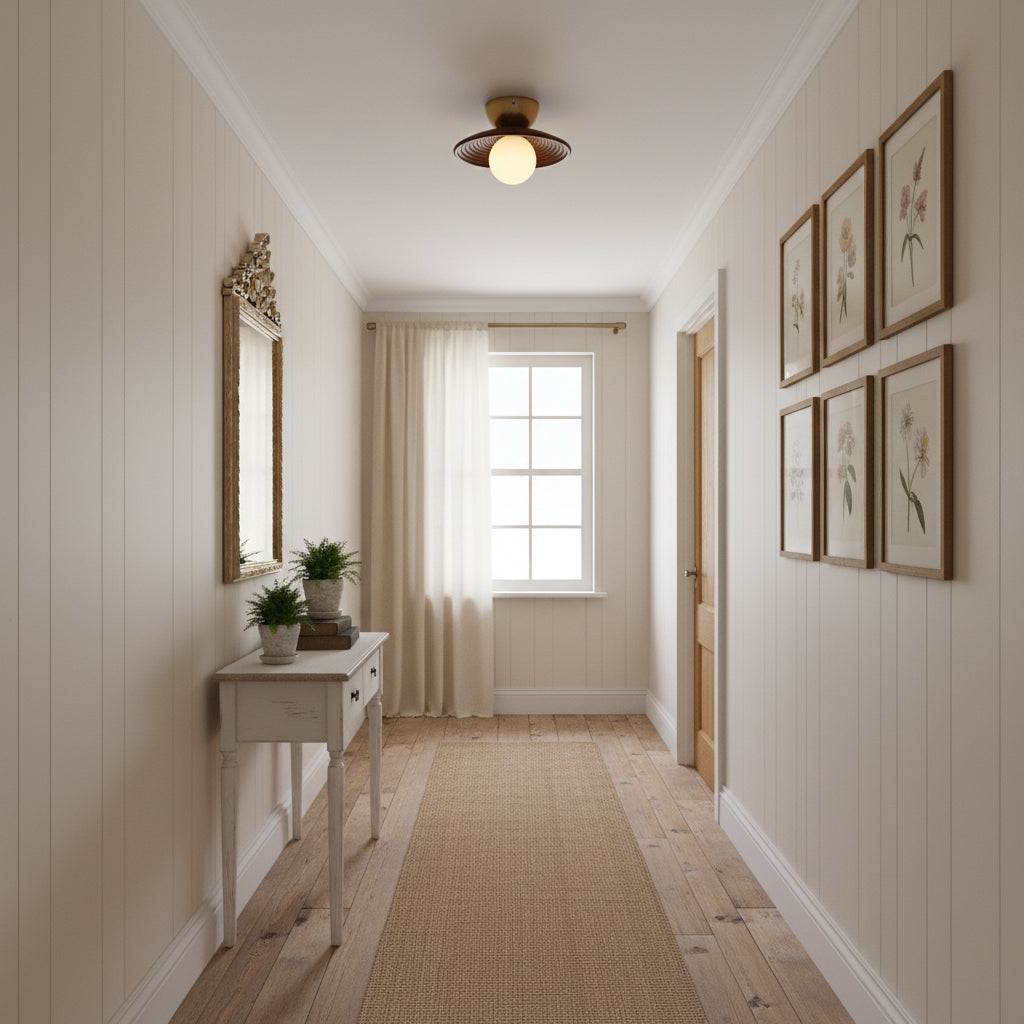 FENWICK HEMISPHERICAL GLOW CEILING LIGHT