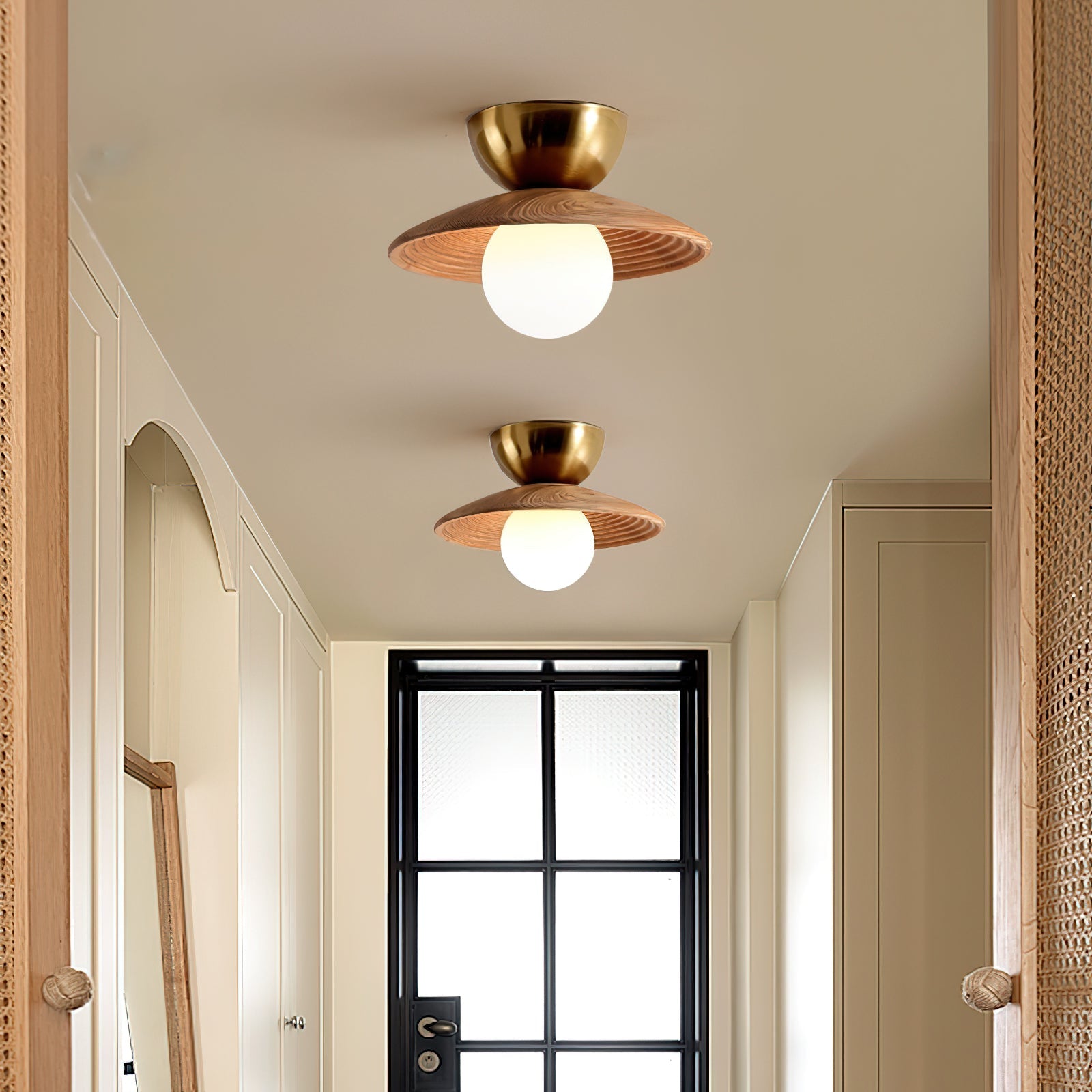 FENWICK HEMISPHERICAL GLOW CEILING LIGHT