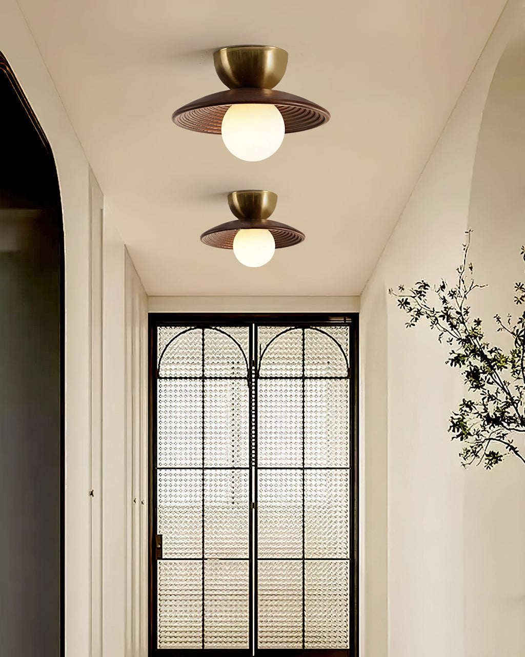 FENWICK HEMISPHERICAL GLOW CEILING LIGHT