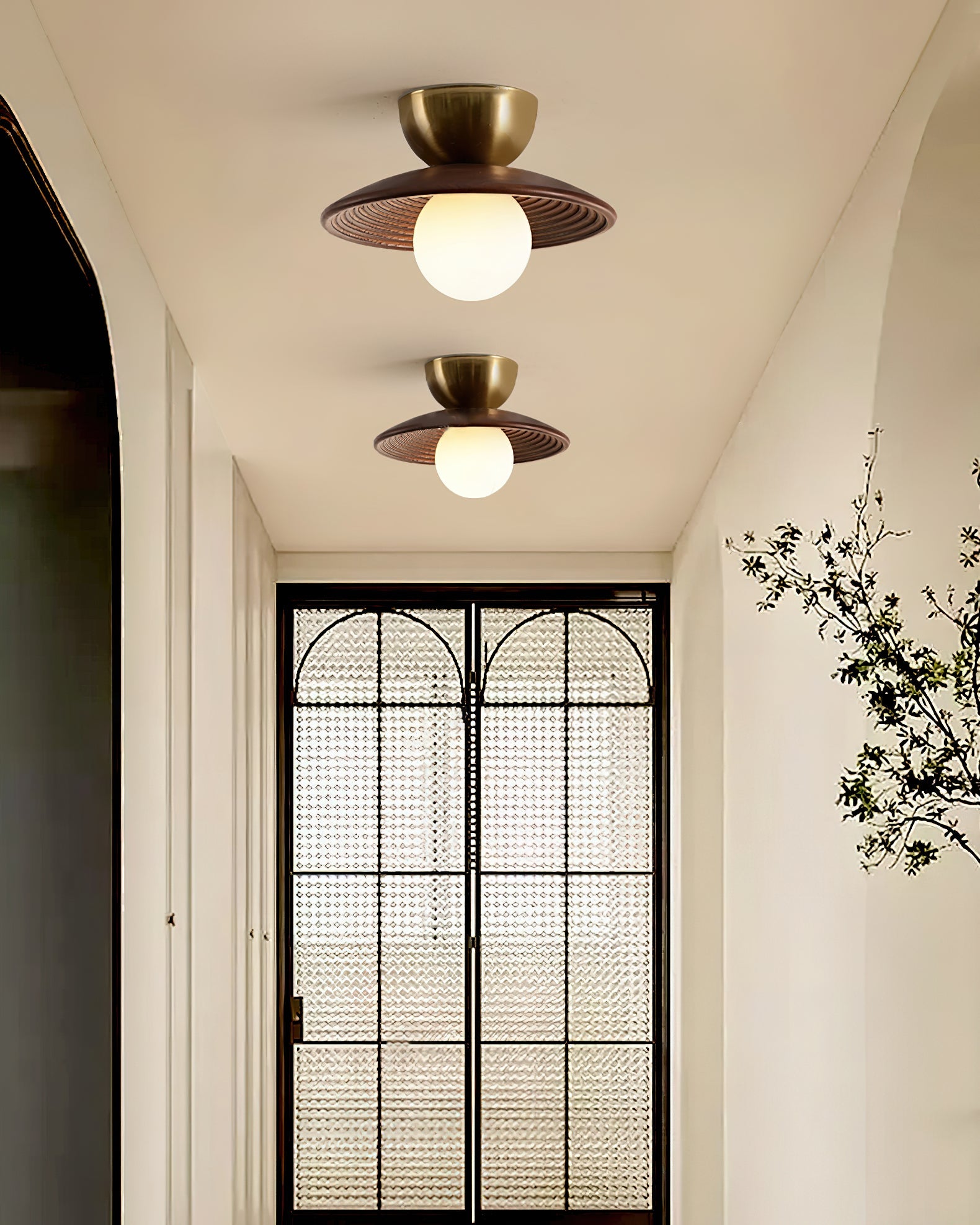 FENWICK HEMISPHERICAL GLOW CEILING LIGHT