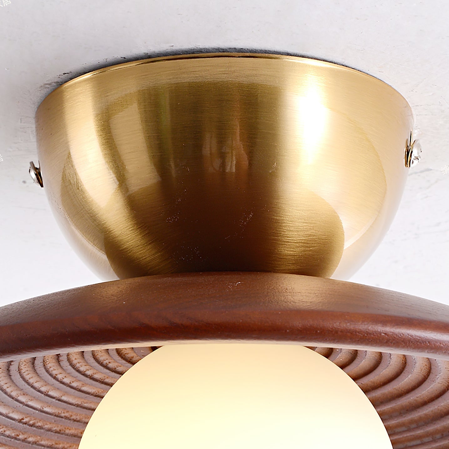 FENWICK HEMISPHERICAL GLOW CEILING LIGHT