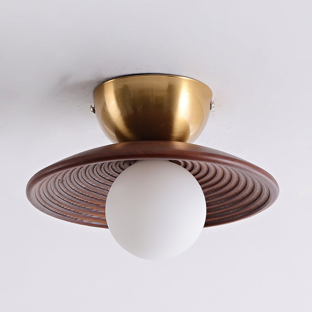 FENWICK HEMISPHERICAL GLOW CEILING LIGHT