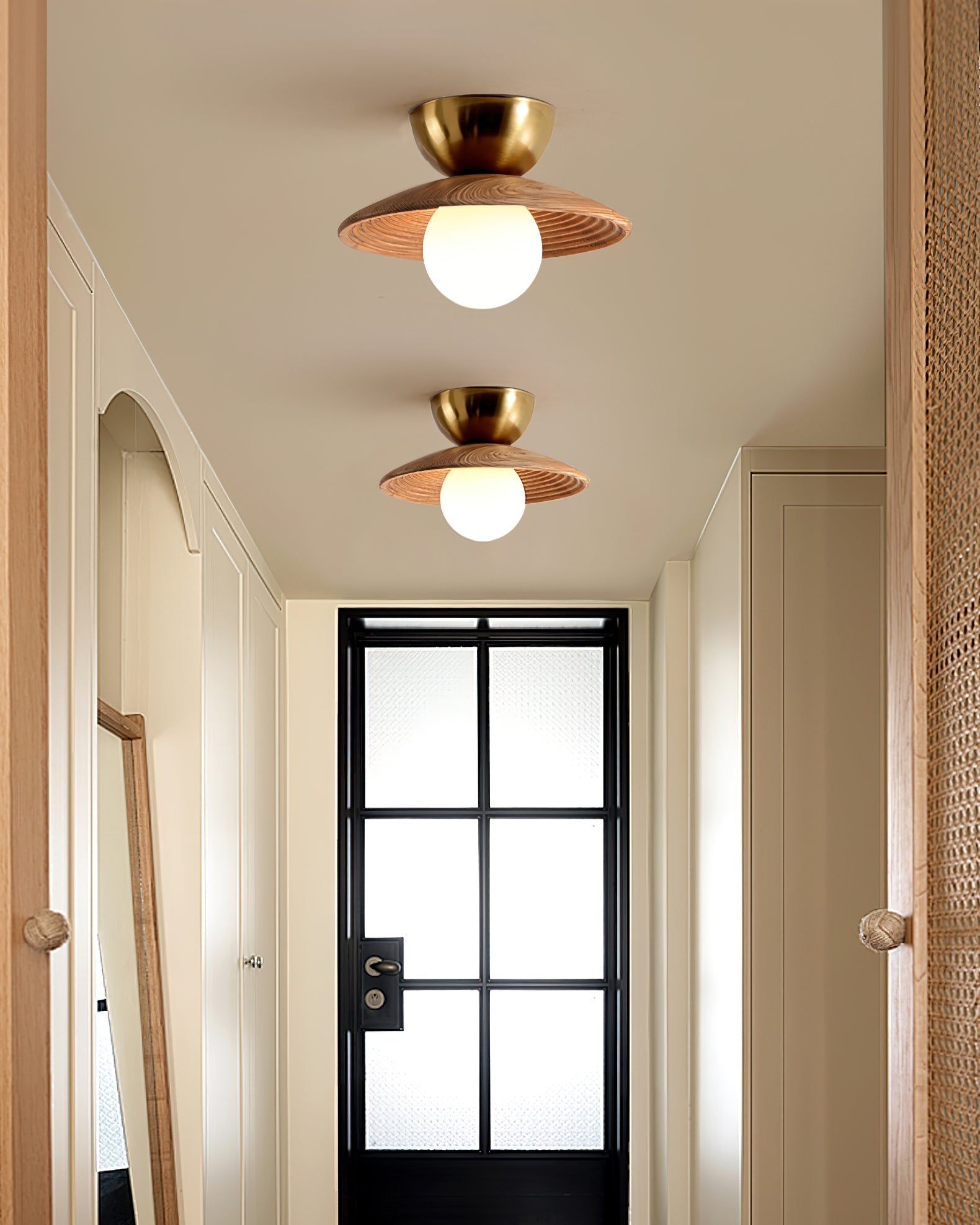 FENWICK HEMISPHERICAL GLOW CEILING LIGHT