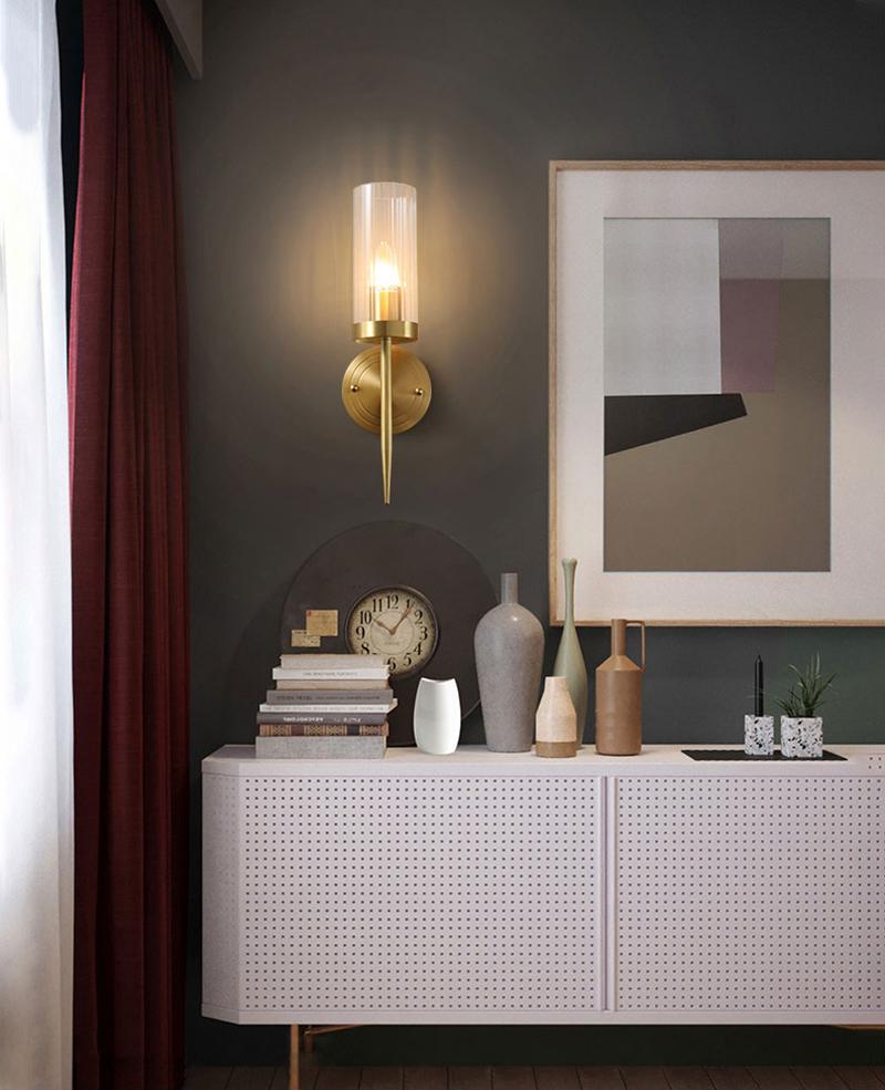 RAVENSCROFT TAPERED SHADE WALL SCONCE