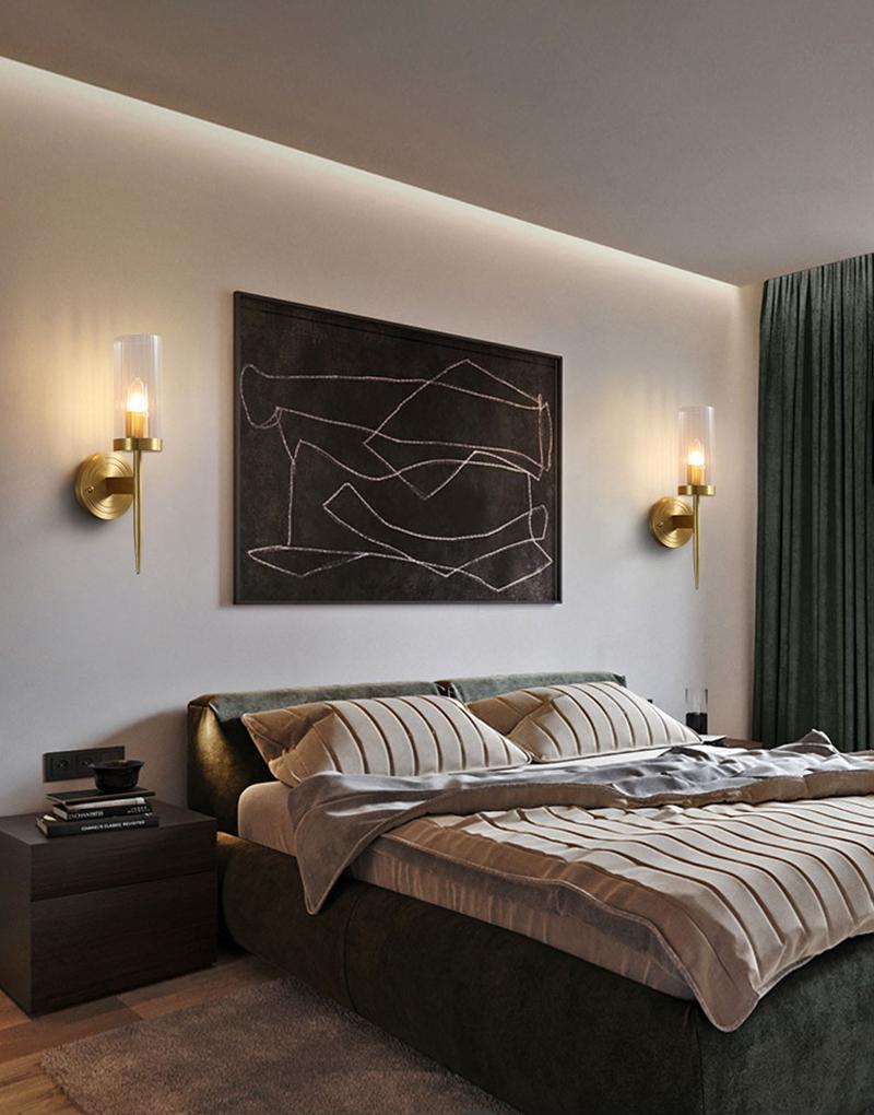 RAVENSCROFT TAPERED SHADE WALL SCONCE