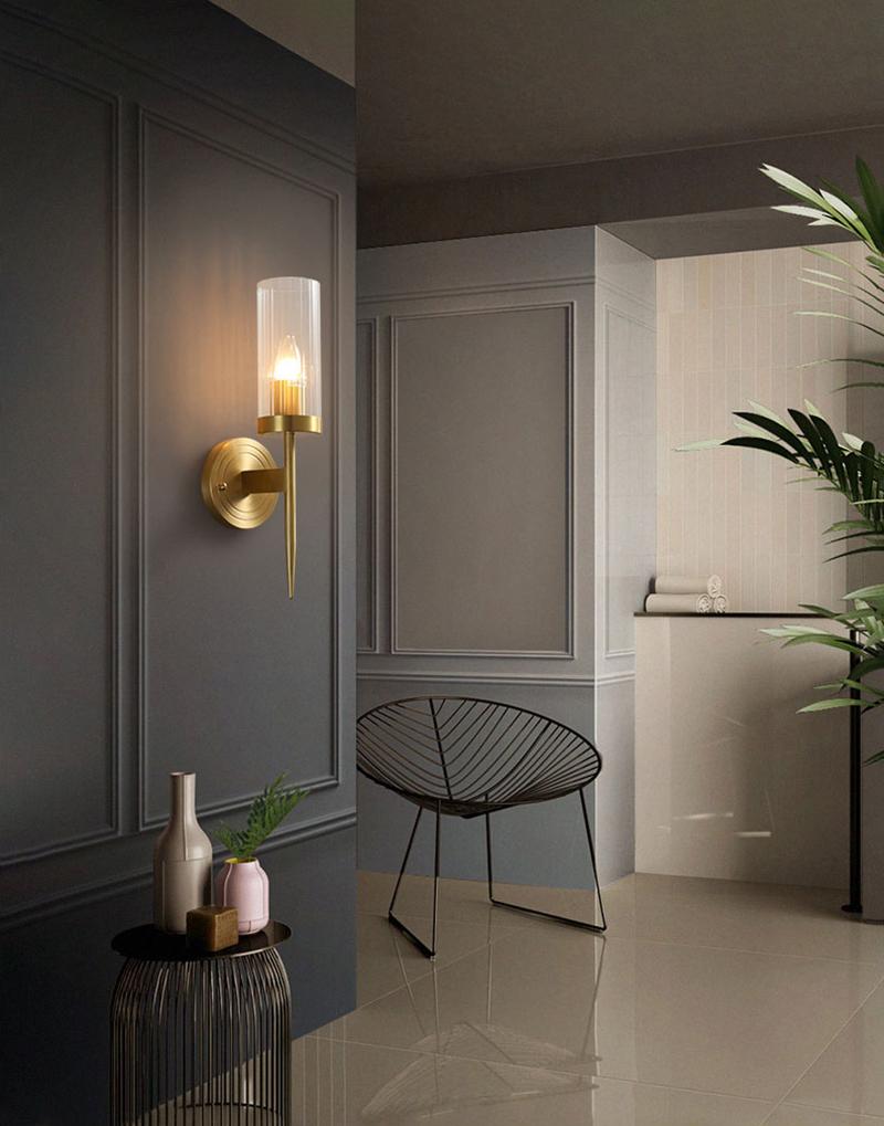 RAVENSCROFT TAPERED SHADE WALL SCONCE