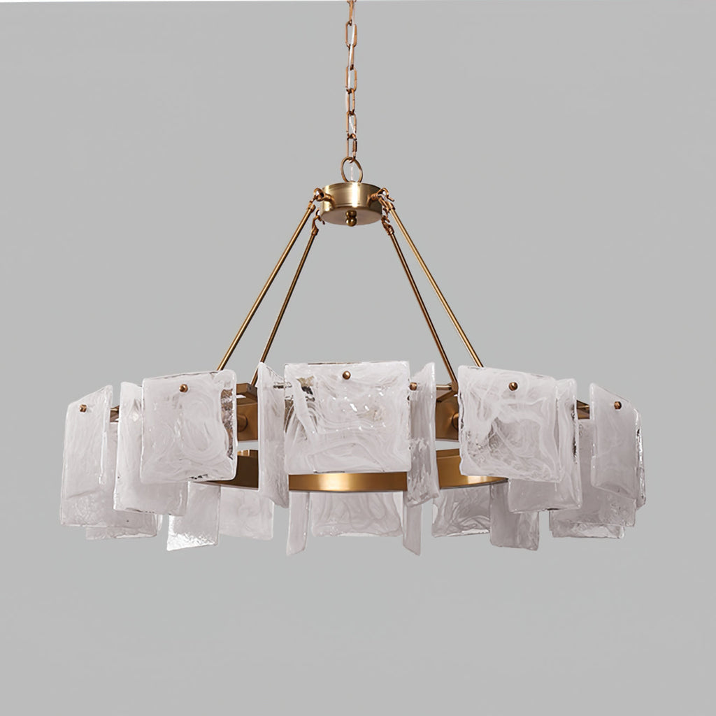 FENWICK CRYSTAL DRUM LIGHTING FIXTURE