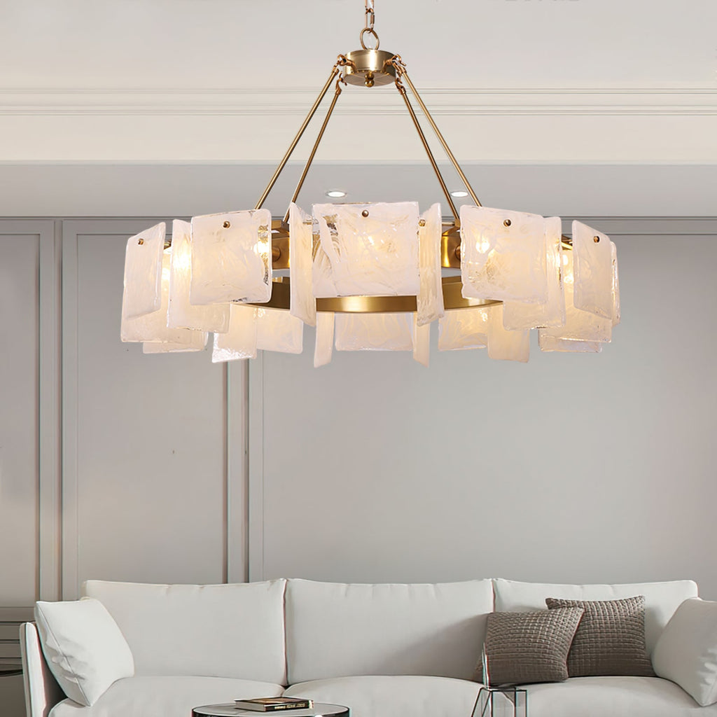 FENWICK CRYSTAL DRUM LIGHTING FIXTURE