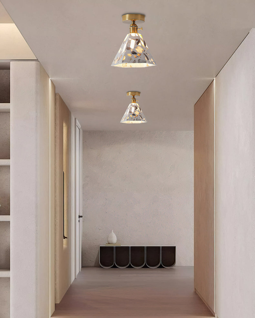 THORNBURY RUSTIC WOODEN CEILING LANTERN