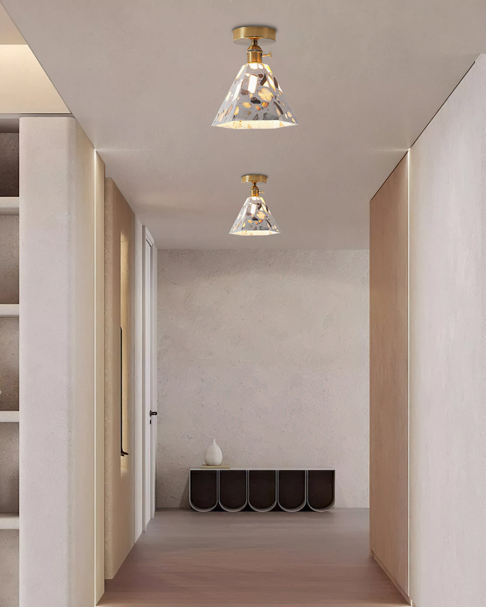 THORNBURY RUSTIC WOODEN CEILING LANTERN