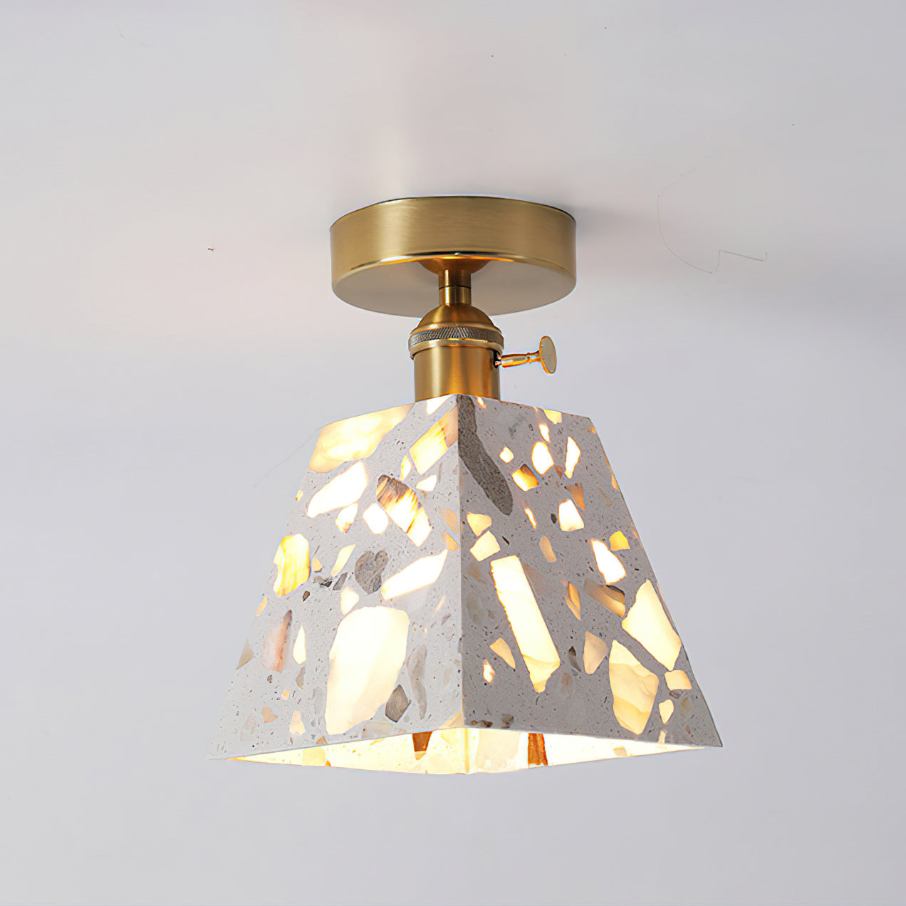 THORNBURY RUSTIC WOODEN CEILING LANTERN