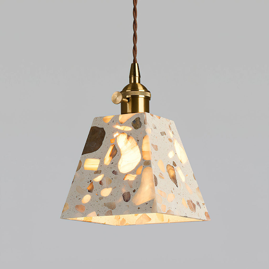 WINDSOR GLAZED CERAMIC HANGING LANTERN