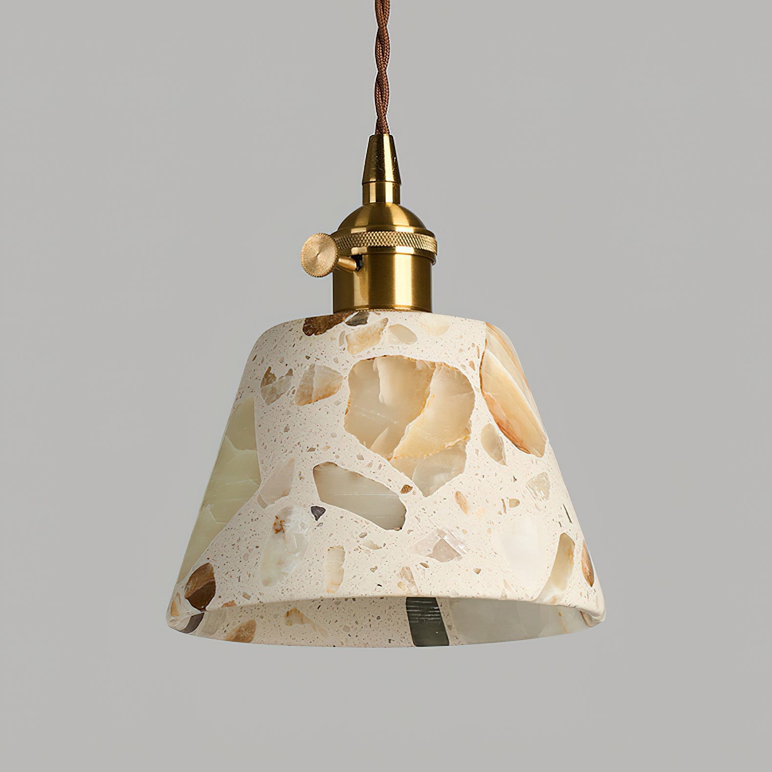 WINDSOR GLAZED CERAMIC HANGING LANTERN