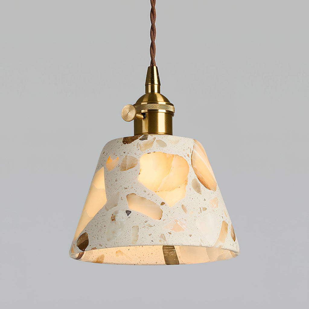 WINDSOR GLAZED CERAMIC HANGING LANTERN