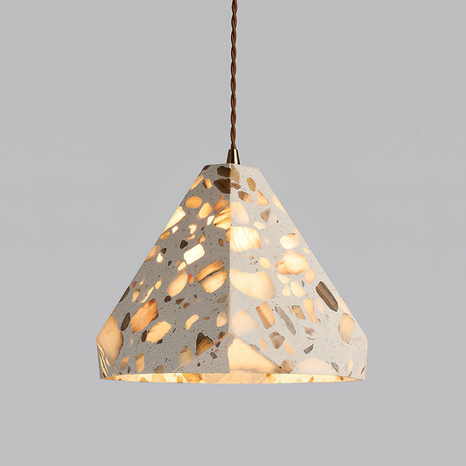 WINDSOR GLAZED CERAMIC HANGING LANTERN