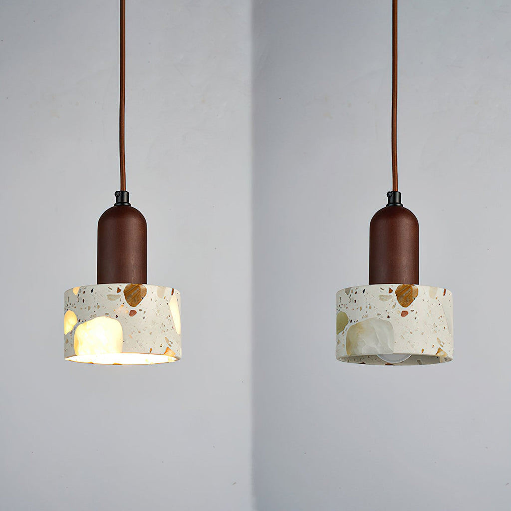 WINDSOR GLAZED CERAMIC HANGING LANTERN