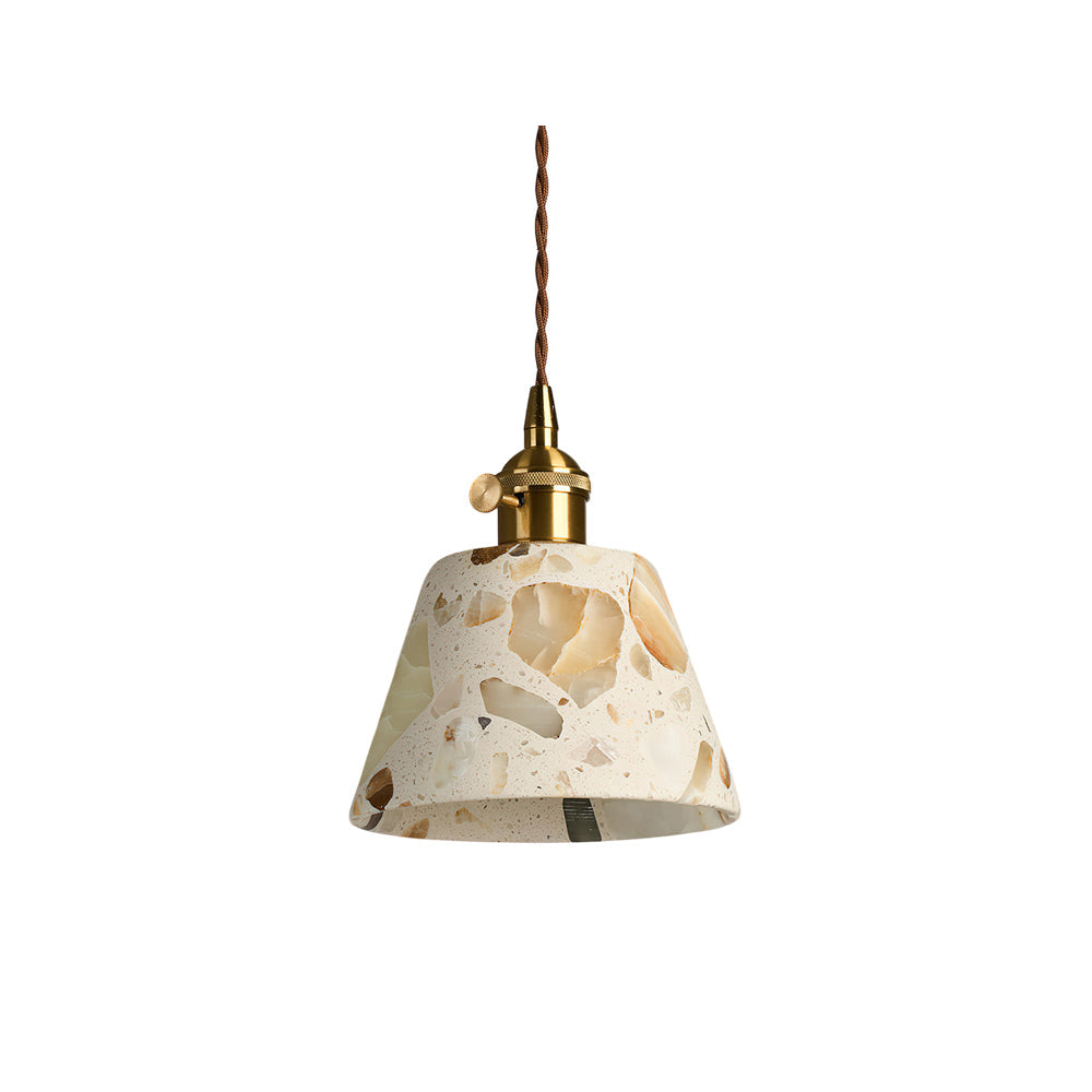 WINDSOR GLAZED CERAMIC HANGING LANTERN