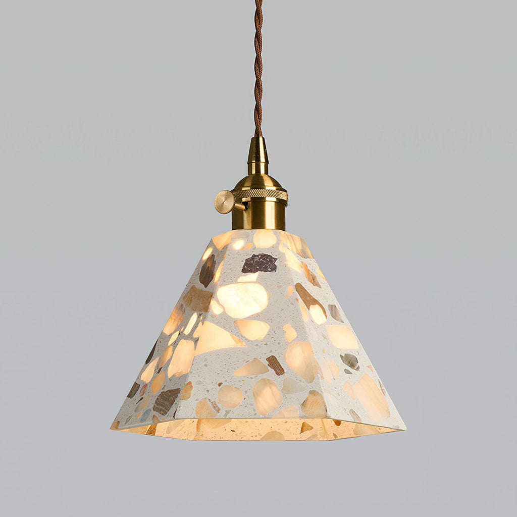 WINDSOR GLAZED CERAMIC HANGING LANTERN