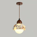 WINDSOR GLAZED CERAMIC HANGING LANTERN
