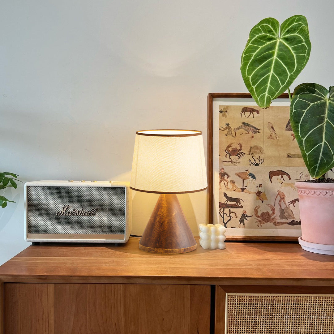 CHARLESTON BELL CURVED TABLE LIGHT