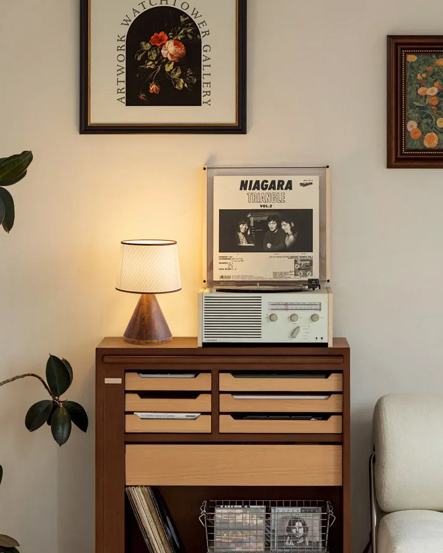 CHARLESTON BELL CURVED TABLE LIGHT