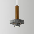 CAROLINE AMBER GLASS HANGING LANTERN