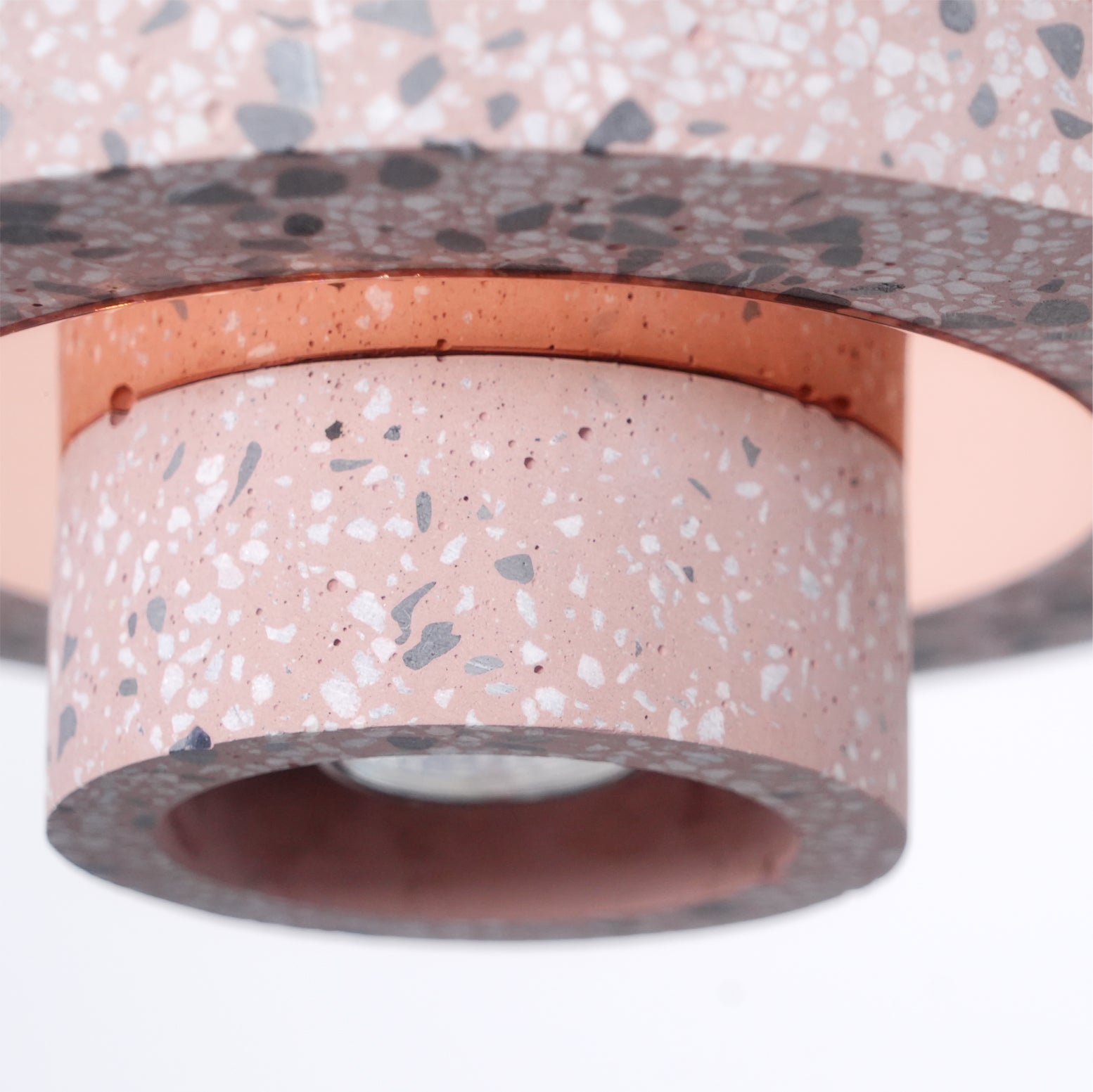 CAROLINE AMBER GLASS HANGING LANTERN