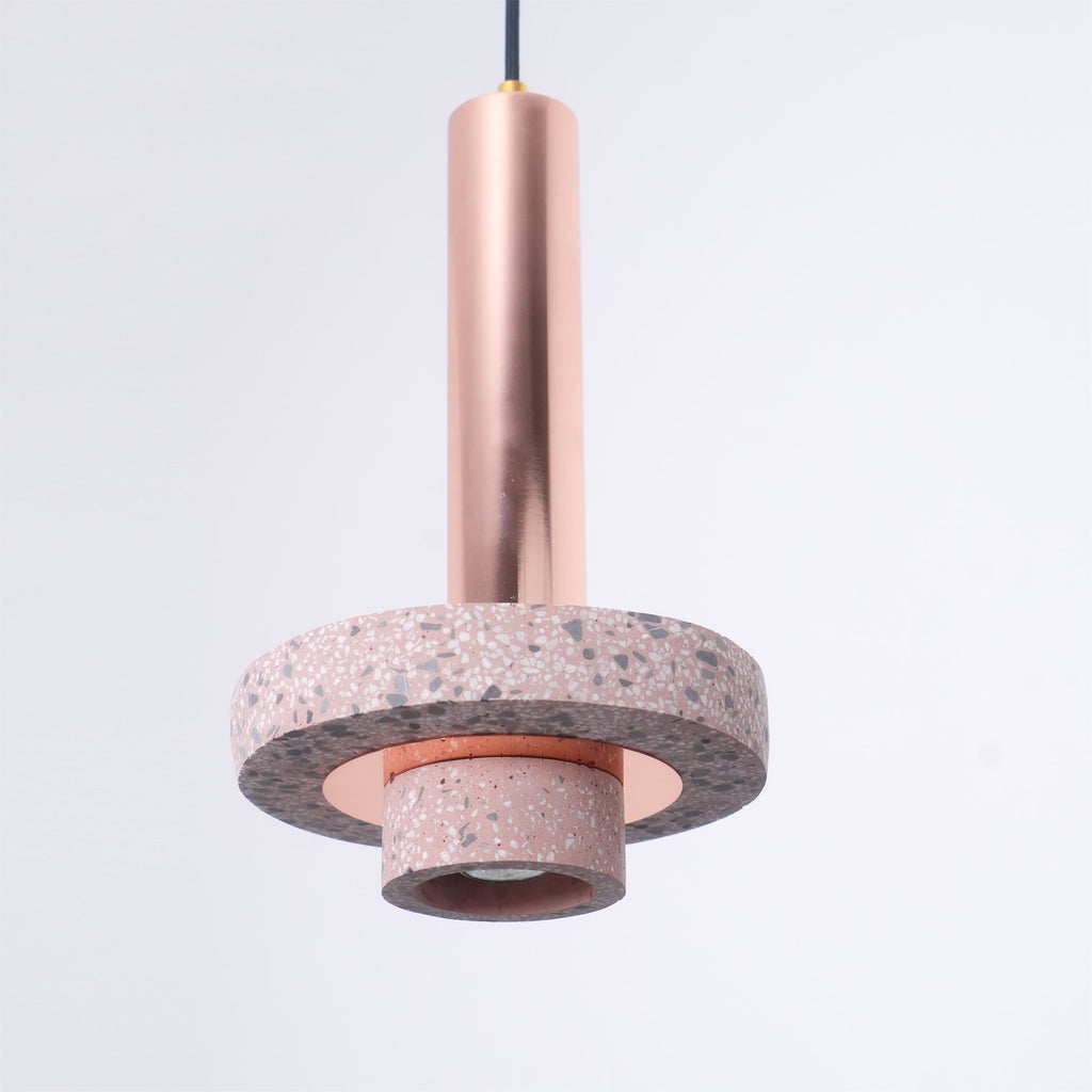 CAROLINE AMBER GLASS HANGING LANTERN