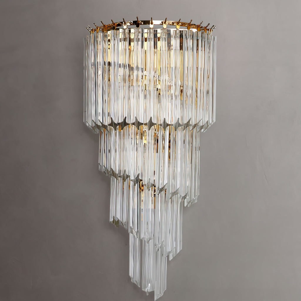 CHARLESTON WOVEN RATTAN WALL SCONCE