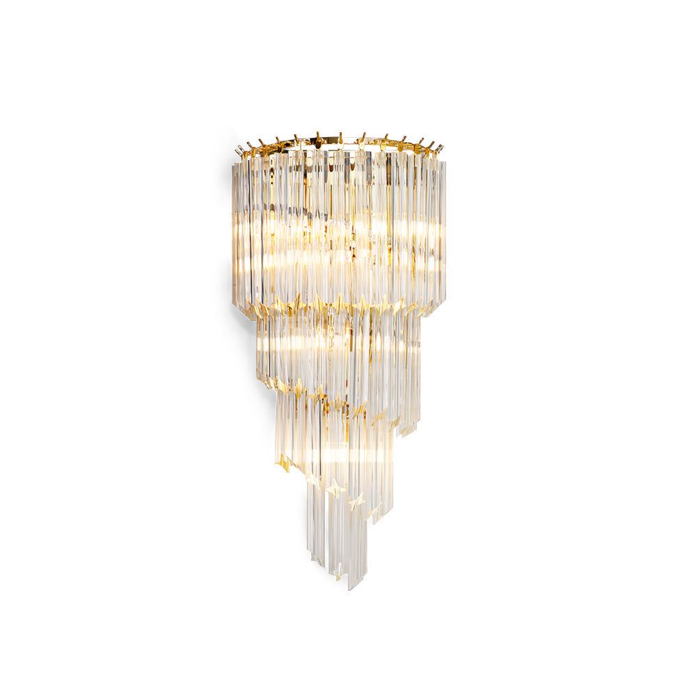 CHARLESTON WOVEN RATTAN WALL SCONCE
