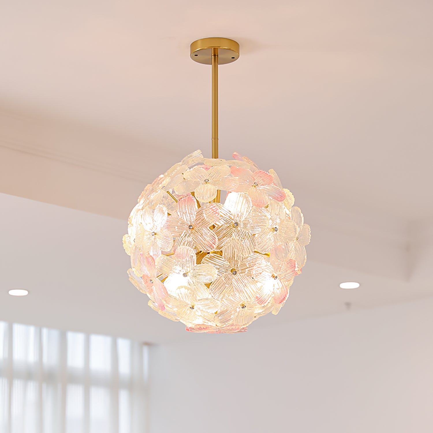 CHARLESTON BLOOMING PETAL HANGING LAMP