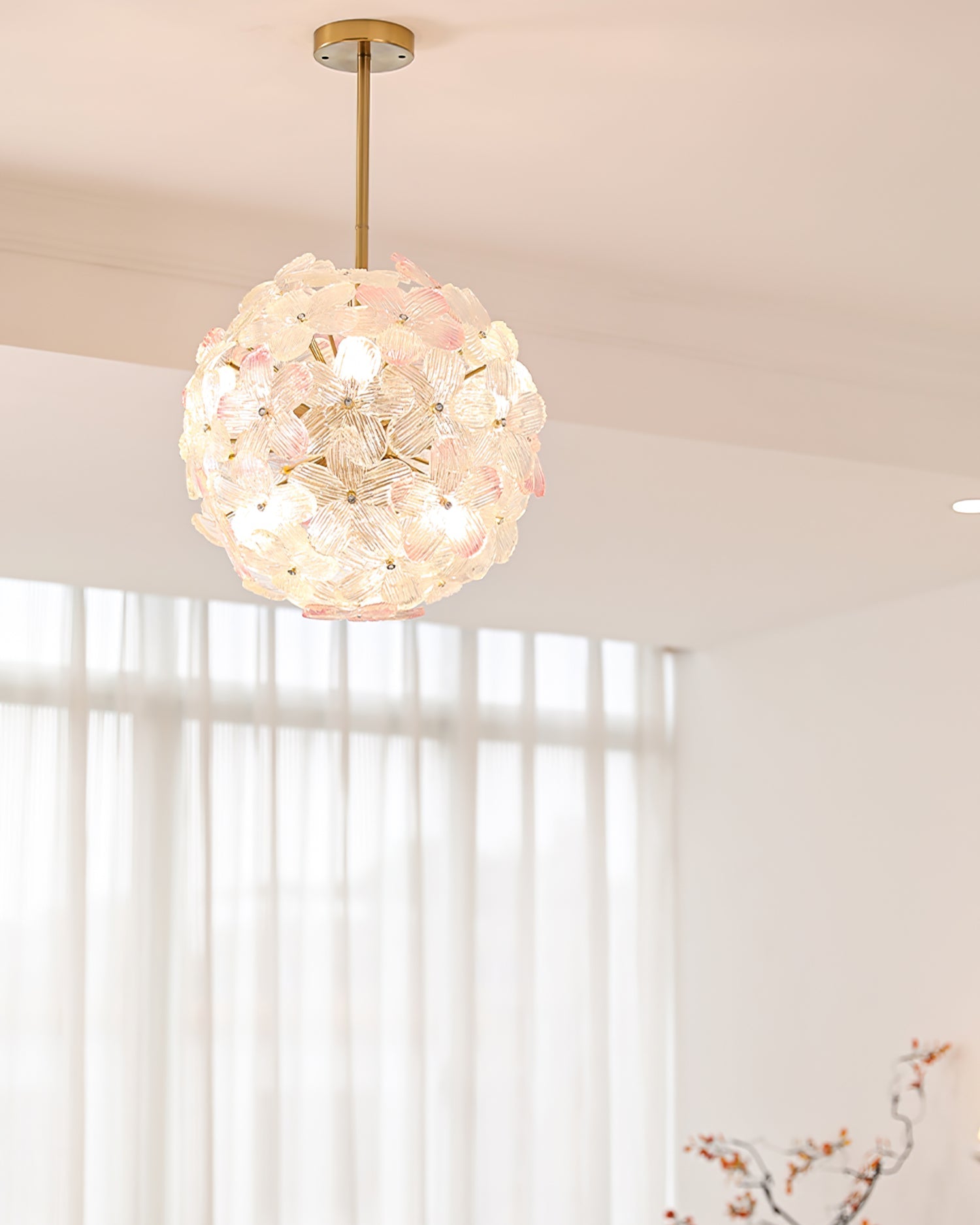 CHARLESTON BLOOMING PETAL HANGING LAMP