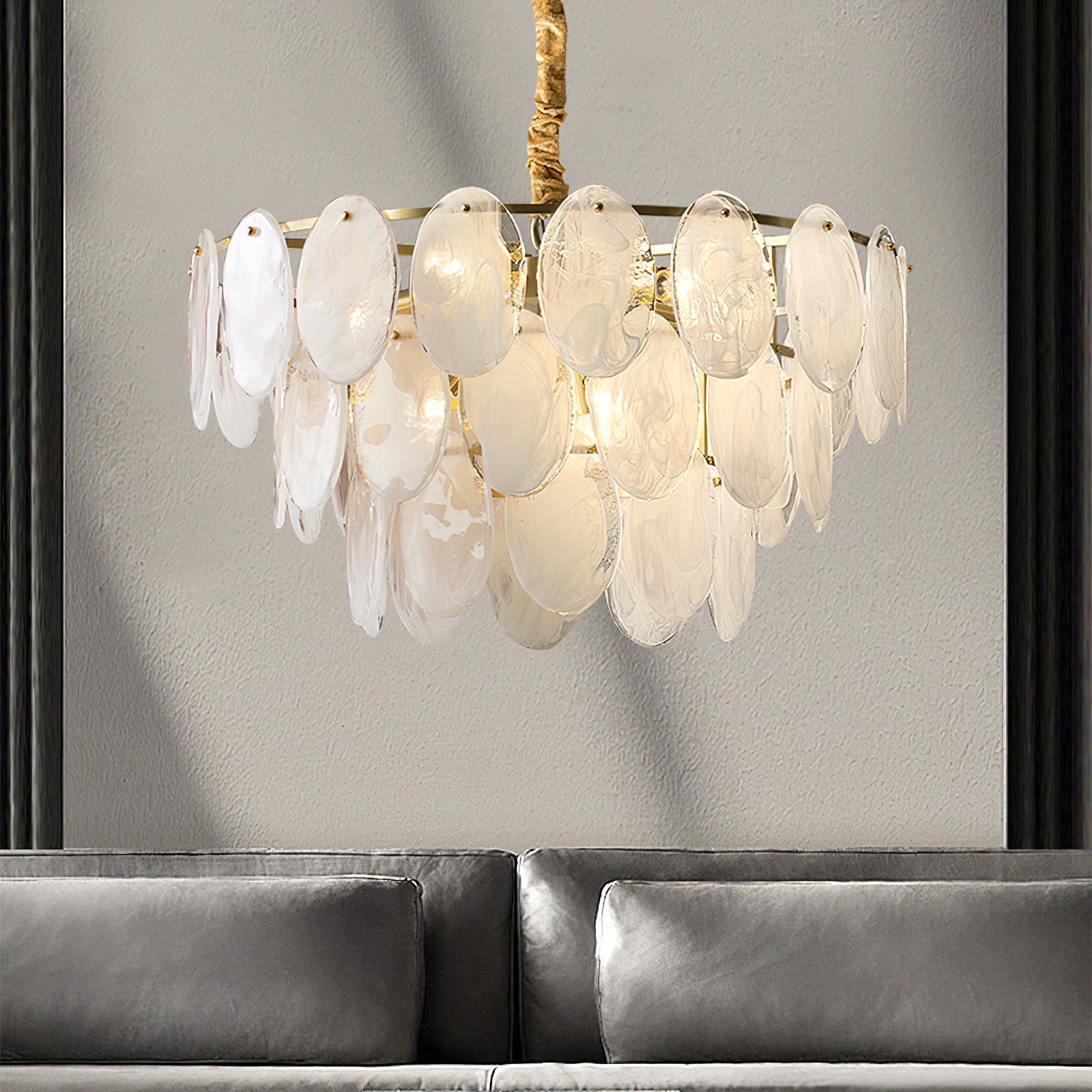 Winchester Crystal Cascade Chandelier