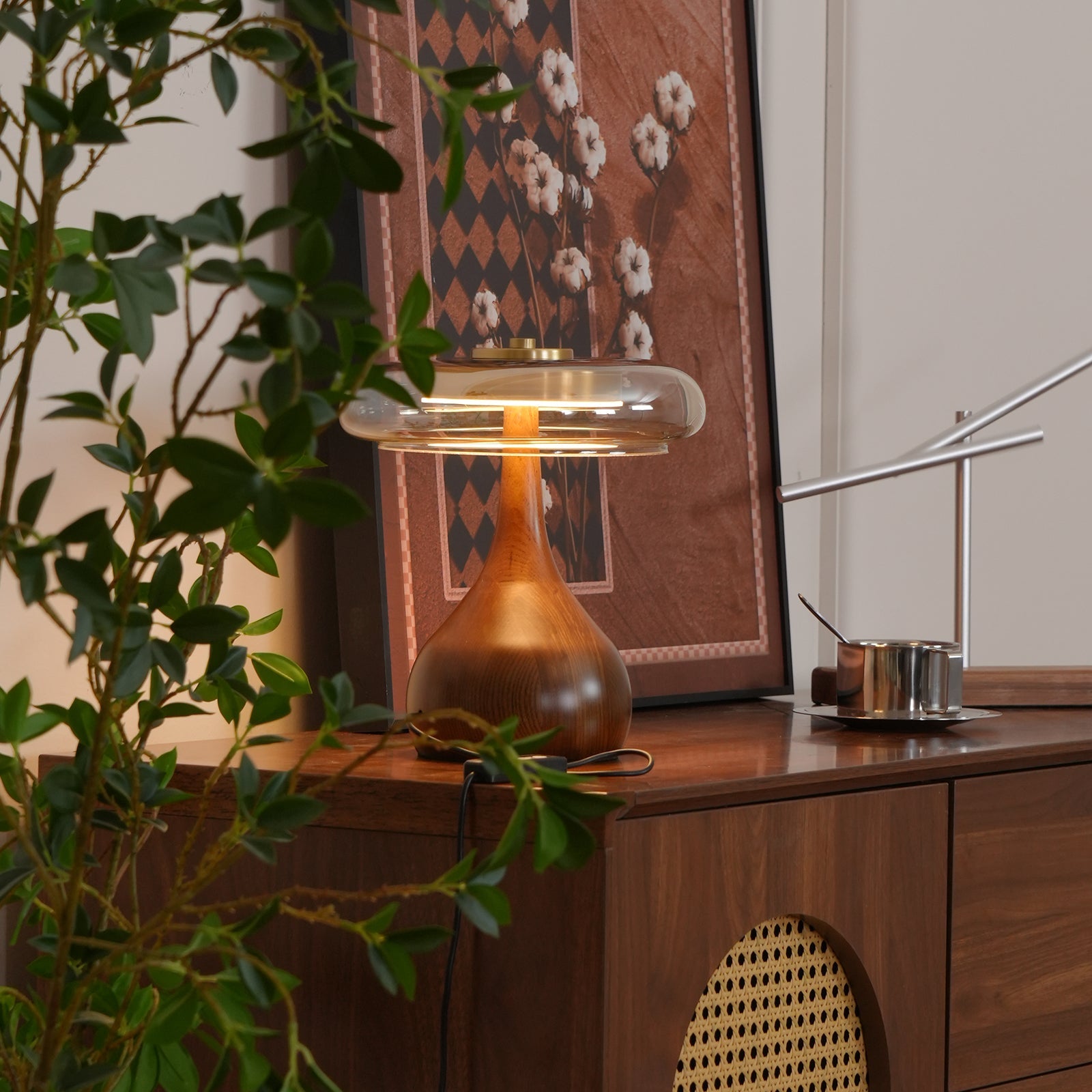 Winthrop Crystal Sphere Lamp