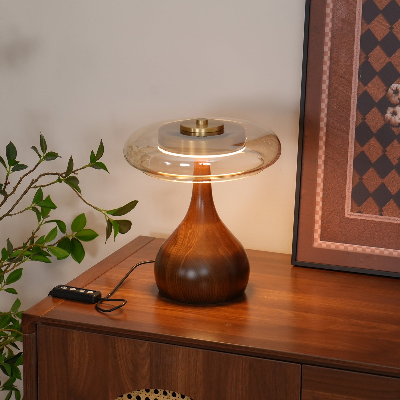Winthrop Crystal Sphere Lamp