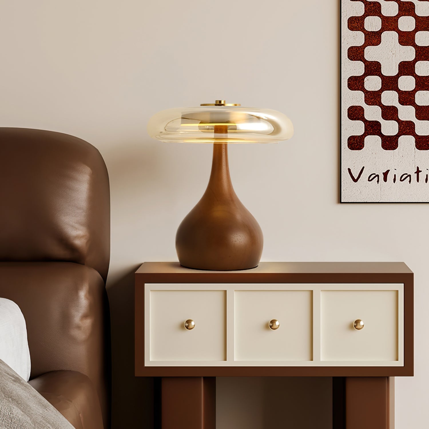 Winthrop Crystal Sphere Lamp