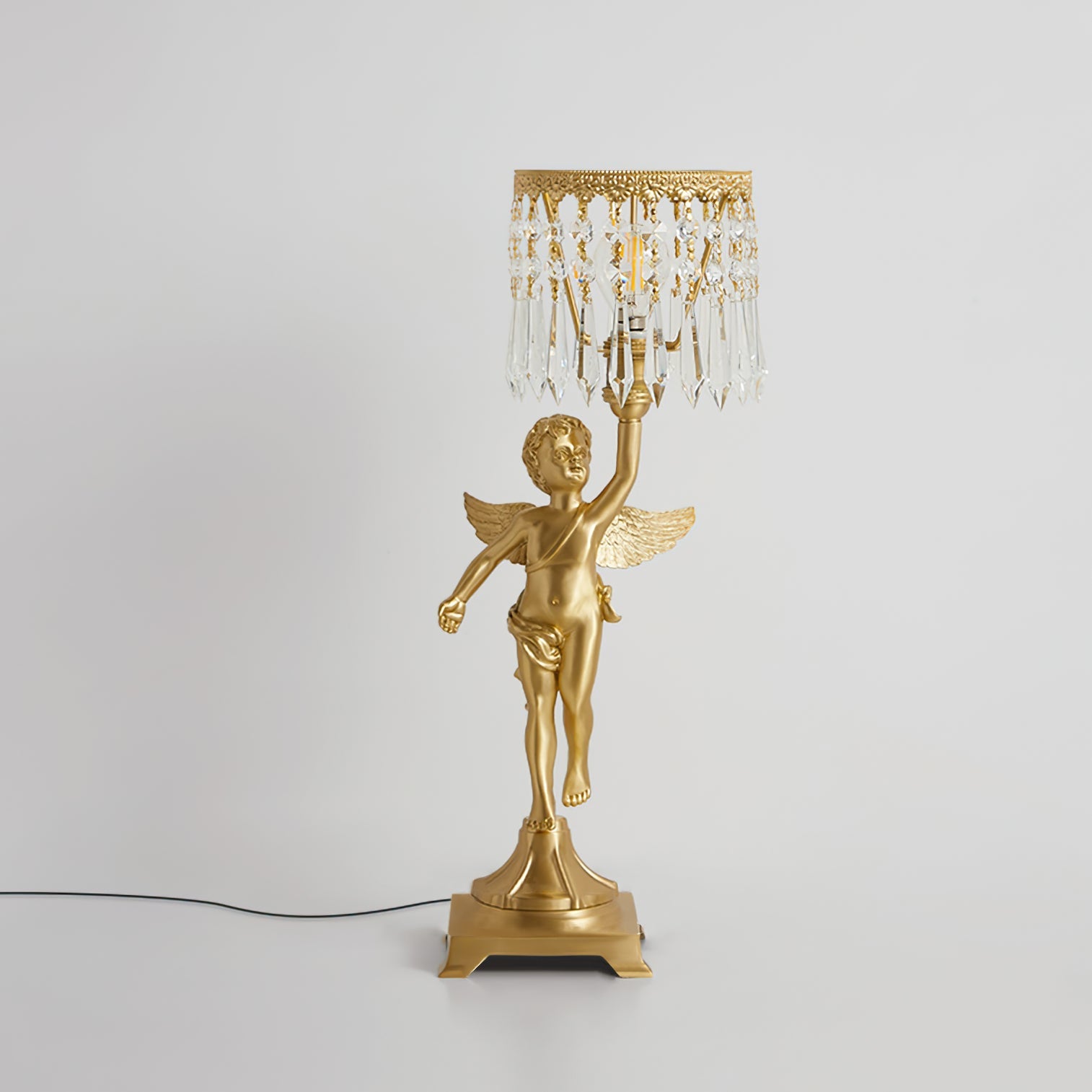 WINTERBOURNE CRYSTAL ORB TABLE LIGHT