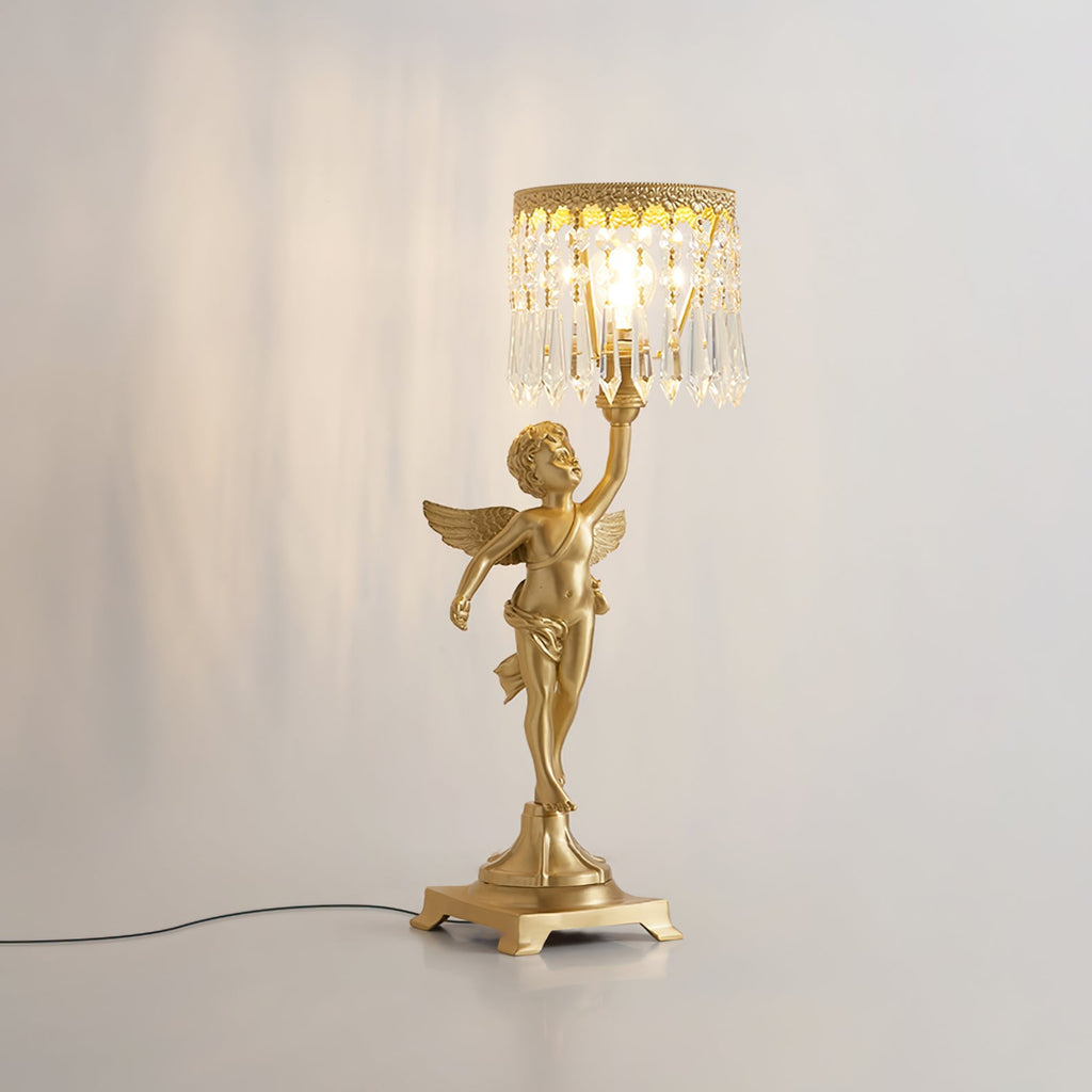 WINTERBOURNE CRYSTAL ORB TABLE LIGHT