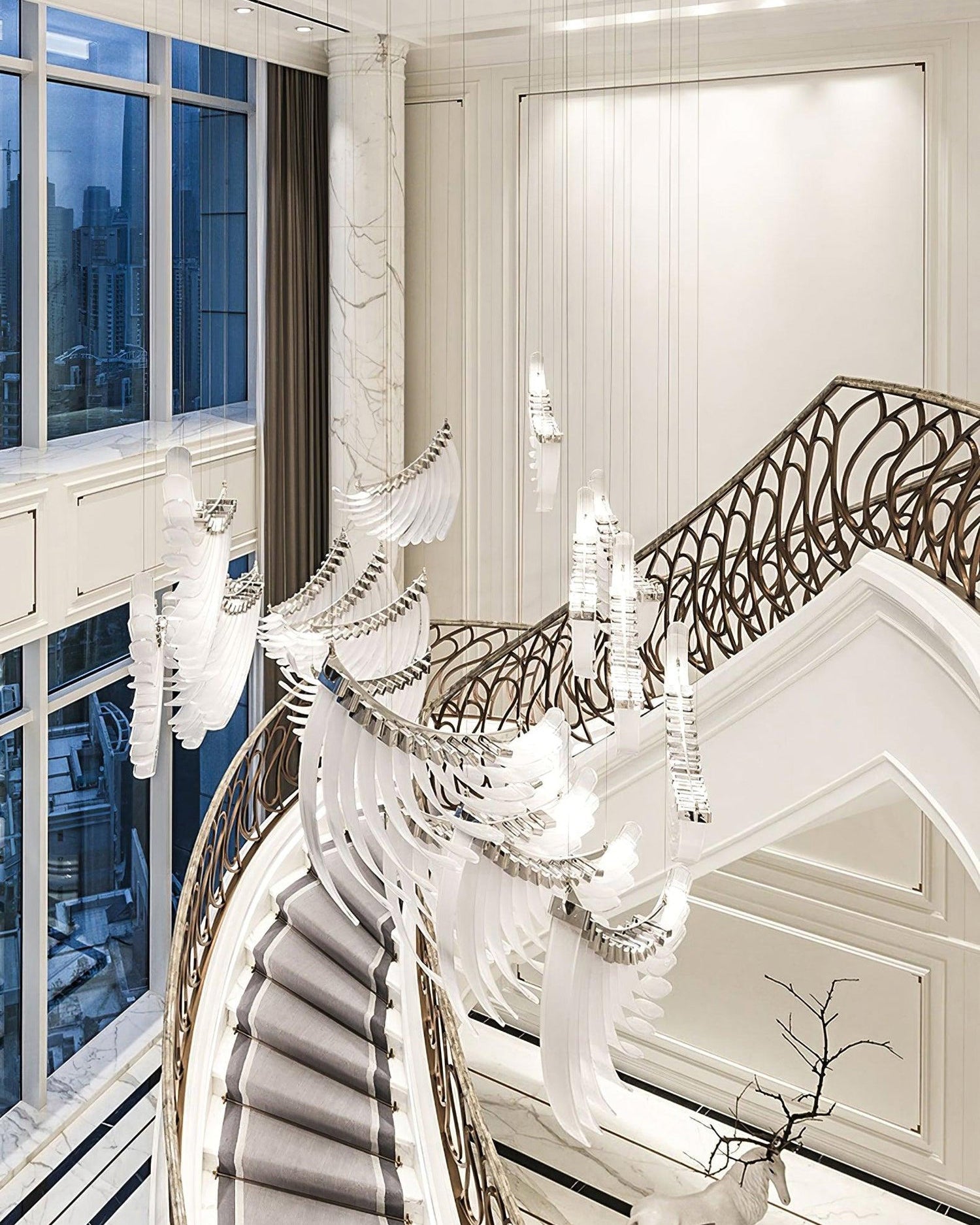 CELINE AETHERIAL LIGHTING CANOPY