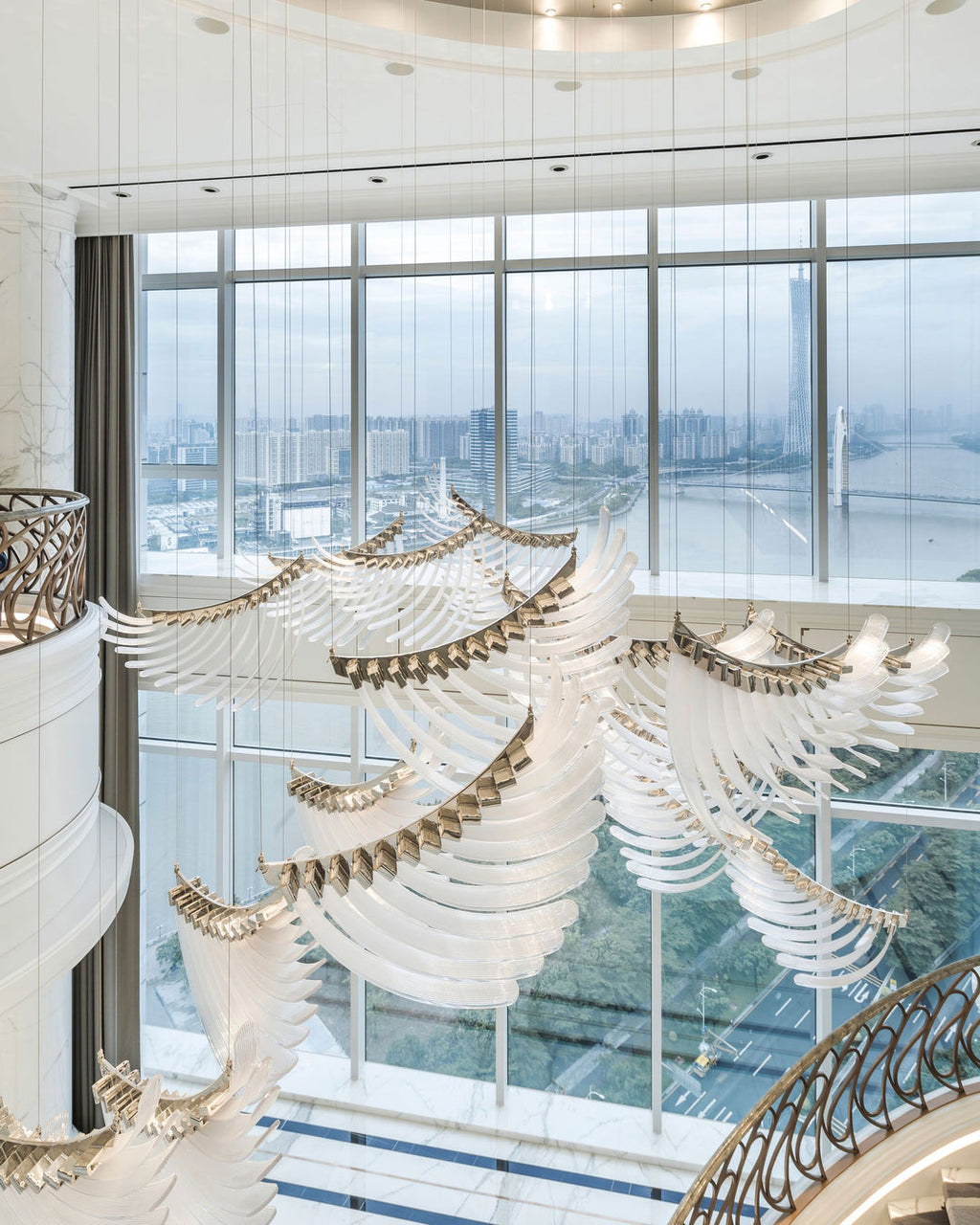 CELINE AETHERIAL LIGHTING CANOPY
