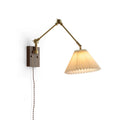 WINTHROP ADJUSTABLE ARM PLUG-IN WALL SCONCE