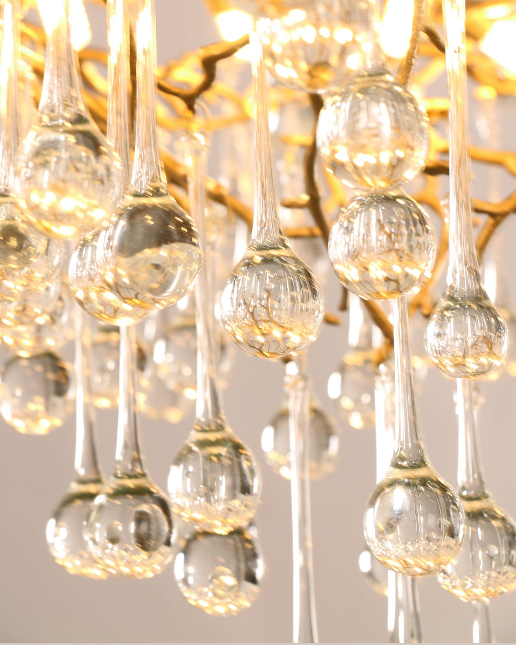 ELMSWORTH BRASS FOLIAGE CEILING LIGHT