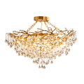 ELMSWORTH BRASS FOLIAGE CEILING LIGHT