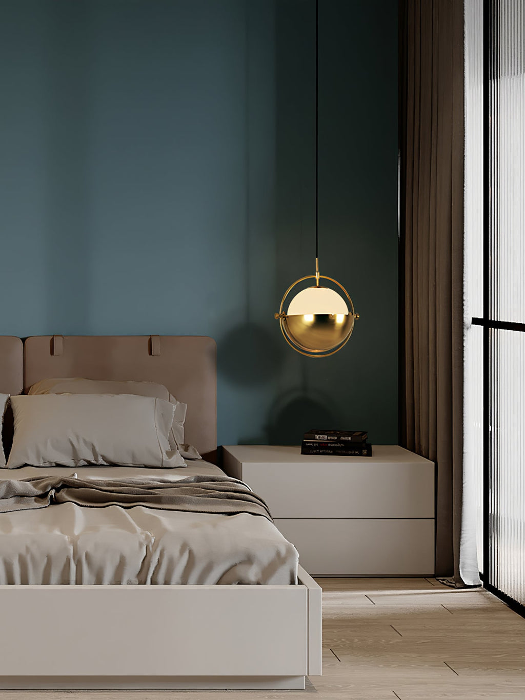 WINTHROP GLASS DROPLET PENDANT LIGHT