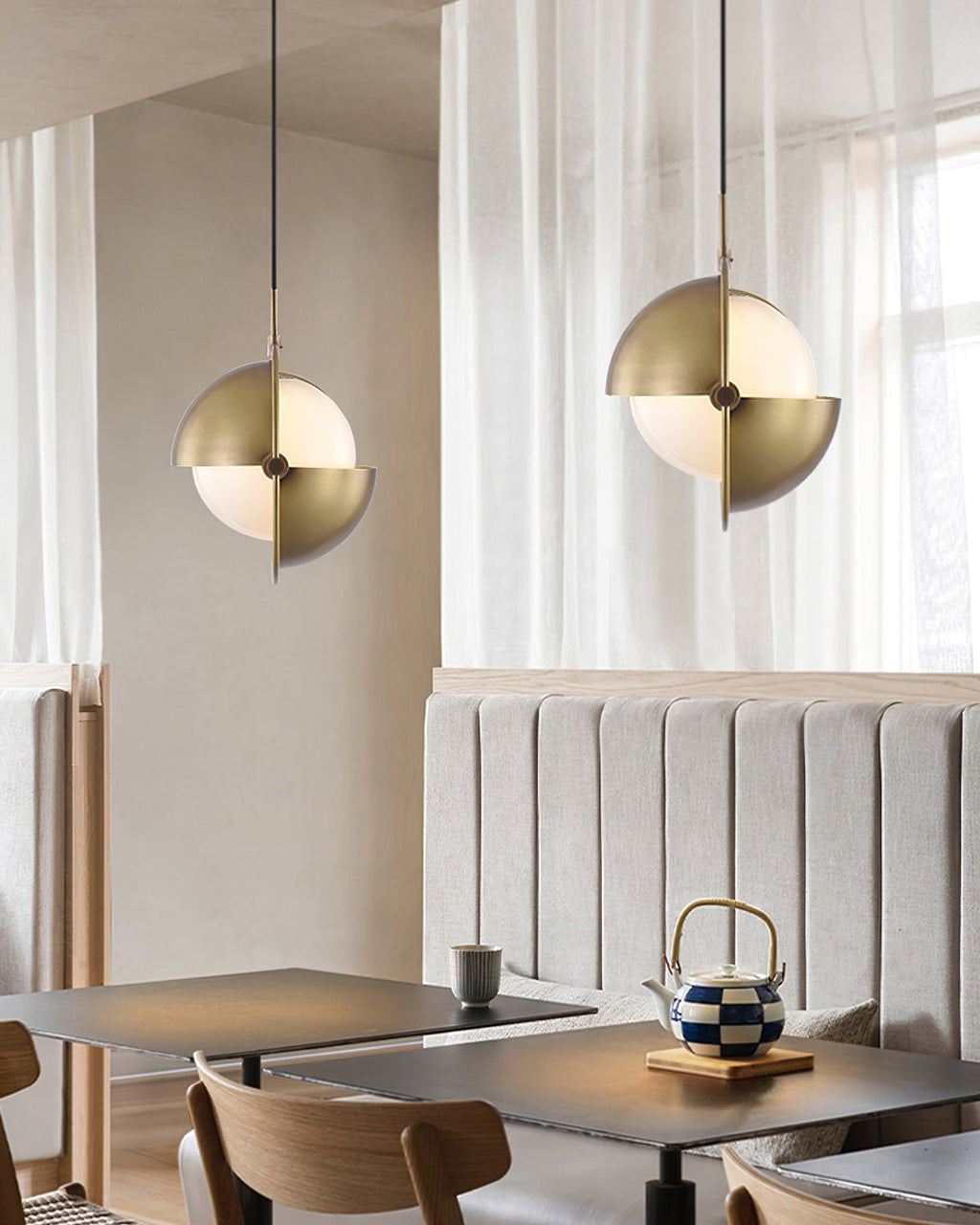 WINTHROP GLASS DROPLET PENDANT LIGHT