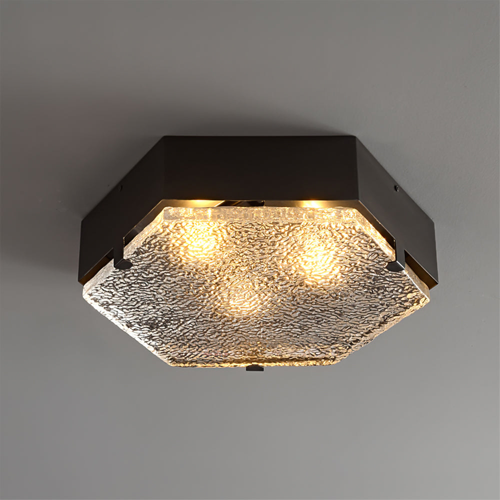 Winchester Aged Brass Lantern Pendant